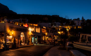 Sicily - Sunny impressions of the Aeolian Islands, also known as Aeolian Islands or Isole Eolie: Lipari, Stromboli, Salina, Vulcano, Panarea, Filicudi and Alicudi. Panarea in the blue hour. Sicily - Sunny impressions of the Aeolian Islands, also known as Aeolian Islands or Isole Eolie: Lipari, Stromboli, Salina, Vulcano, Panarea, Filicudi and Alicudi. Panarea in the blue hour.
